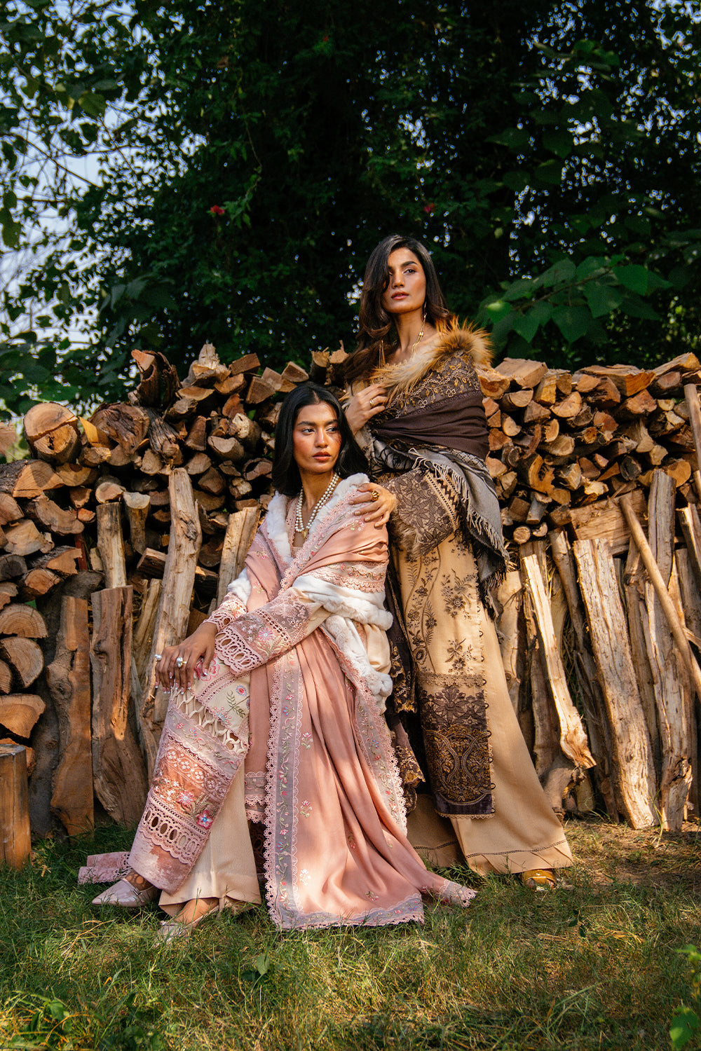 Saira Rizwan | Winter 2024 | LANA-SRW24-03 - Ladies Clothes - Maria Faisal