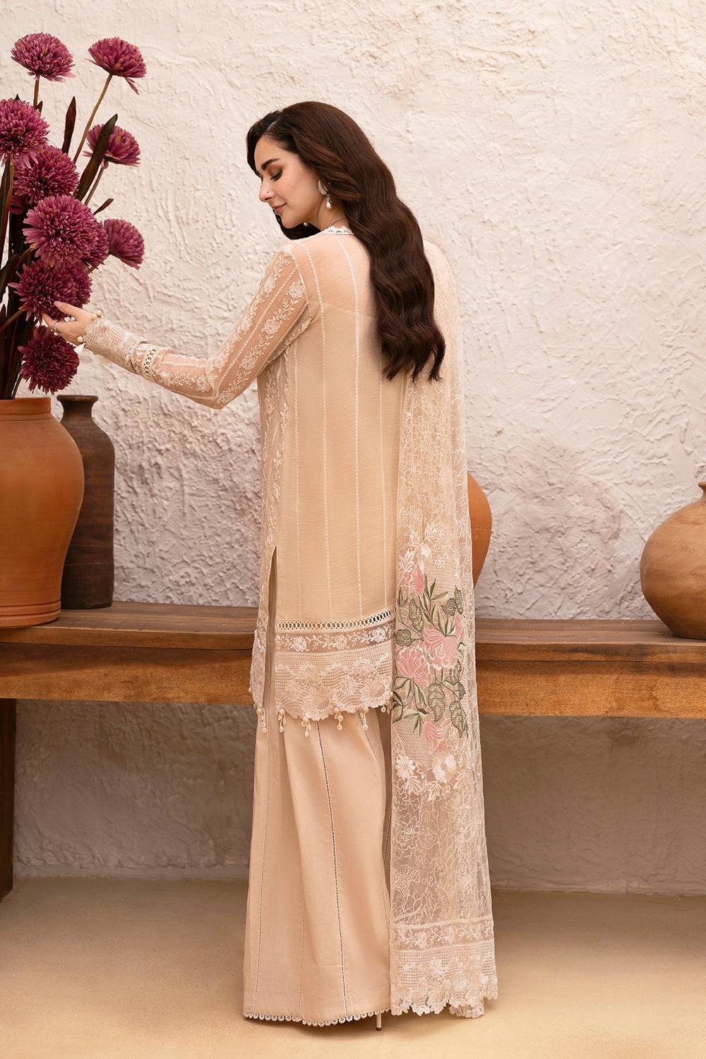 Saira Rizwan | Luxury Lawn 25 | MADONNA-SRL25-08 by Maria Faisal - Registered Vendor of : Saira Rizwan - type : Ladies Clothes - 100% original wedding dresses