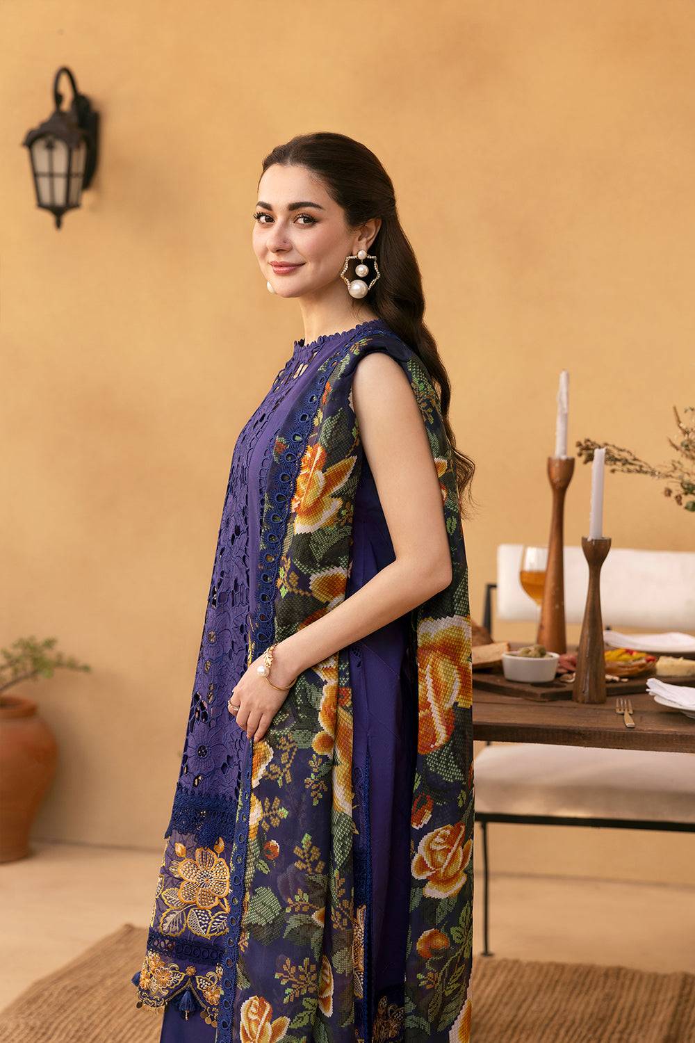 Saira Rizwan | Luxury Lawn 25 | AIMEE-SRL25-01 by Maria Faisal - Registered Vendor of : Saira Rizwan - type : Ladies Clothes - 100% original wedding dresses