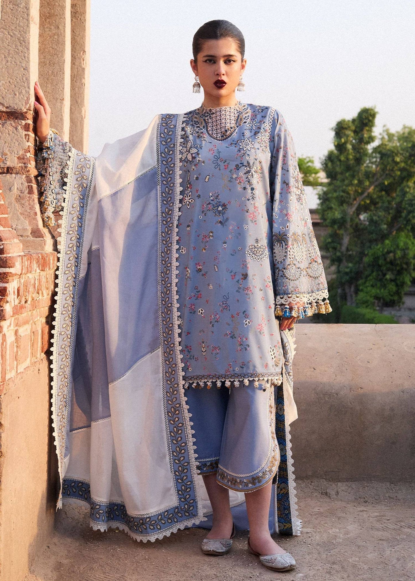 Hussain Rehar | Nirmal SS 25 | Fira by Maria Faisal - Registered Vendor of : Hussain Rehar - type : Ladies Clothes - 100% original wedding dresses
