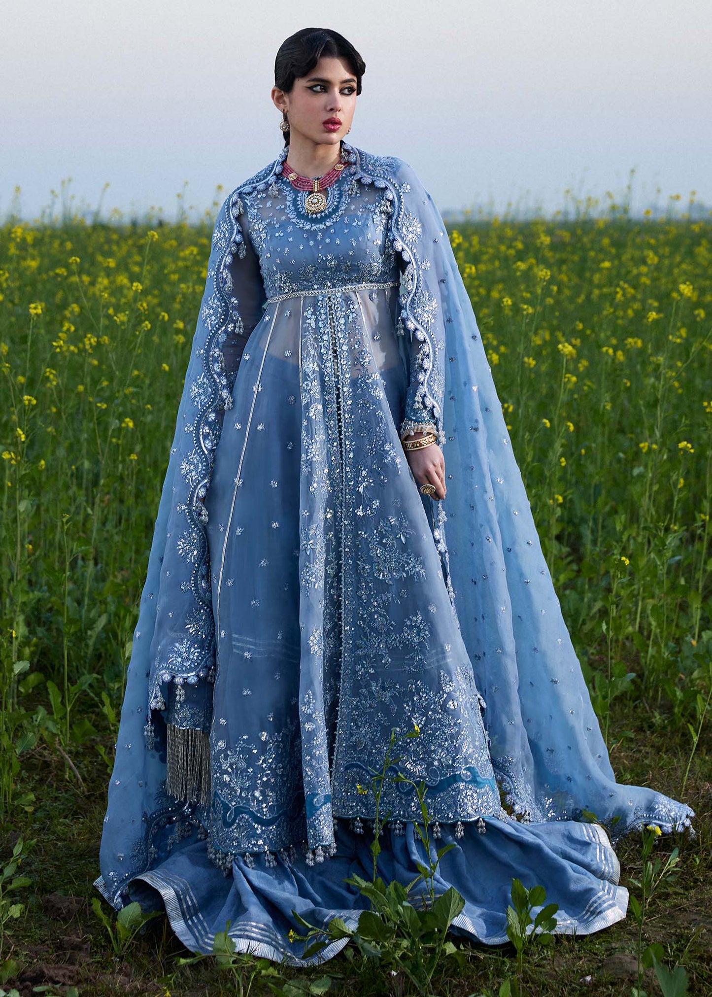 Hussain Rehar | Darlings Festive 25 | Mira by Maria Faisal - Registered Vendor of : Hussain Rehar - type : Ladies Clothes - 100% original wedding dresses