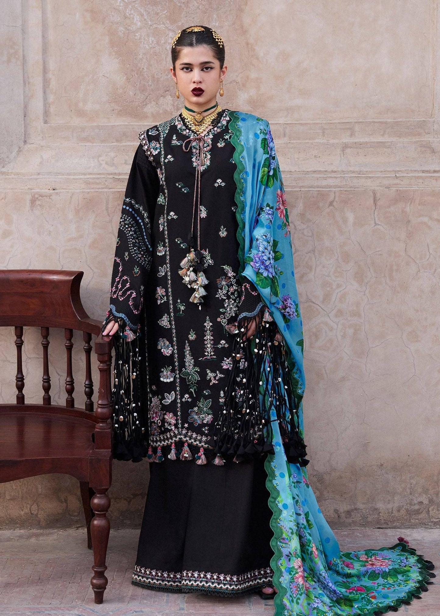 Hussain Rehar | Nirmal SS 25 | Arzo by Maria Faisal - Registered Vendor of : Hussain Rehar - type : Ladies Clothes - 100% original wedding dresses