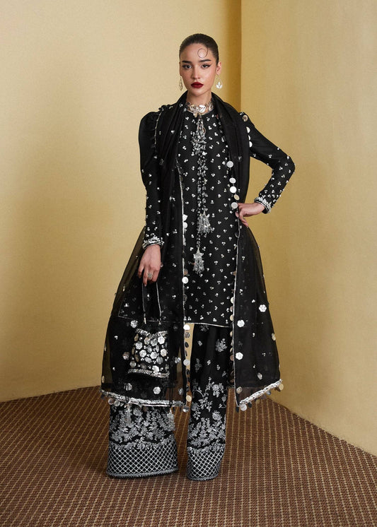 Hussain Rehar | SS Luxury Pret 25 | Kiara by Maria Faisal - Registered Vendor of : Hussain Rehar - type : Ladies Clothes - 100% original wedding dresses