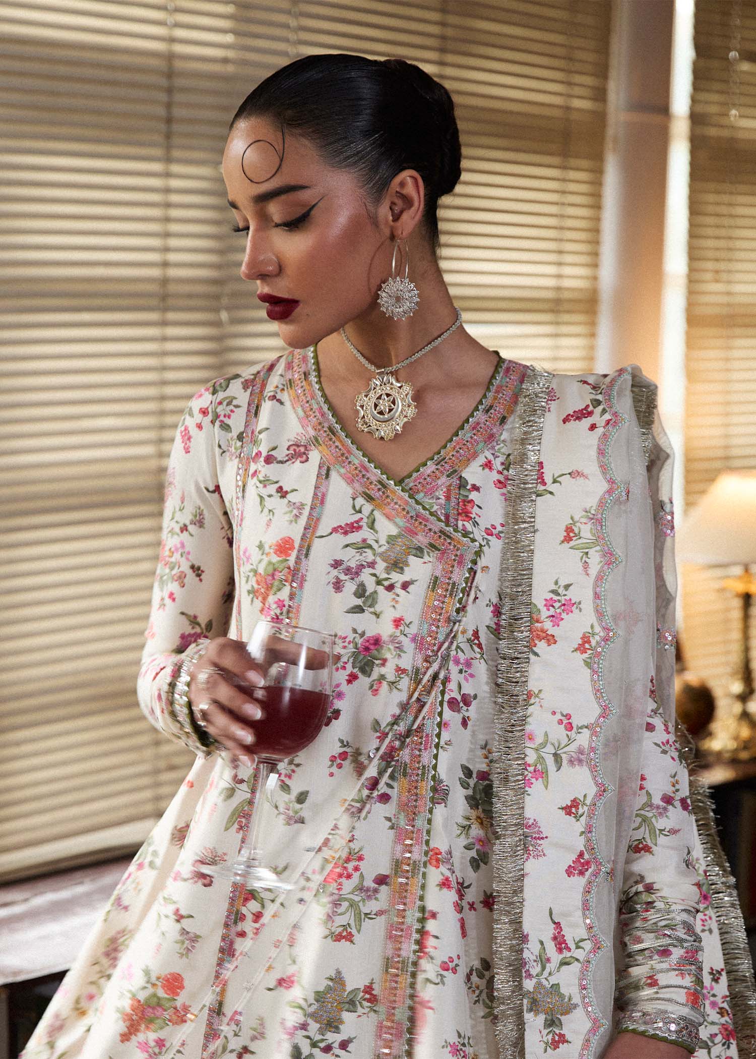 Hussain Rehar | SS Luxury Pret 25 | Inara by Maria Faisal - Registered Vendor of : Hussain Rehar - type : Ladies Clothes - 100% original wedding dresses