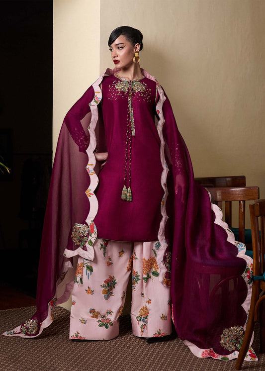 Hussain Rehar | SS Luxury Pret 25 | Impel by Maria Faisal - Registered Vendor of : Hussain Rehar - type : Ladies Clothes - 100% original wedding dresses