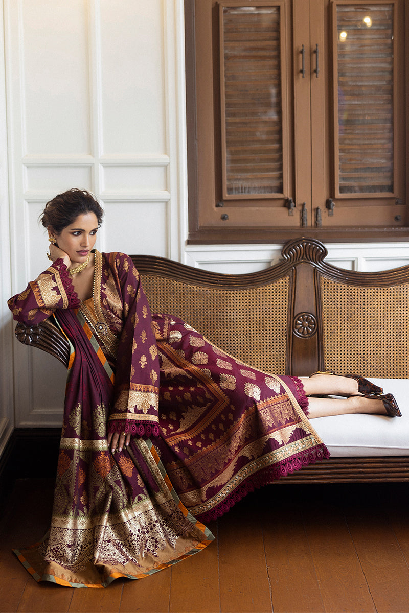 Mushq | Seraph Jacquard Lawn 25 | Morphea - Ladies Clothes