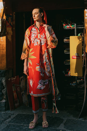 Mushq | La Dolce Hemline Prints 25 | Ride Vineyard - Ladies Clothes - Maria Faisal