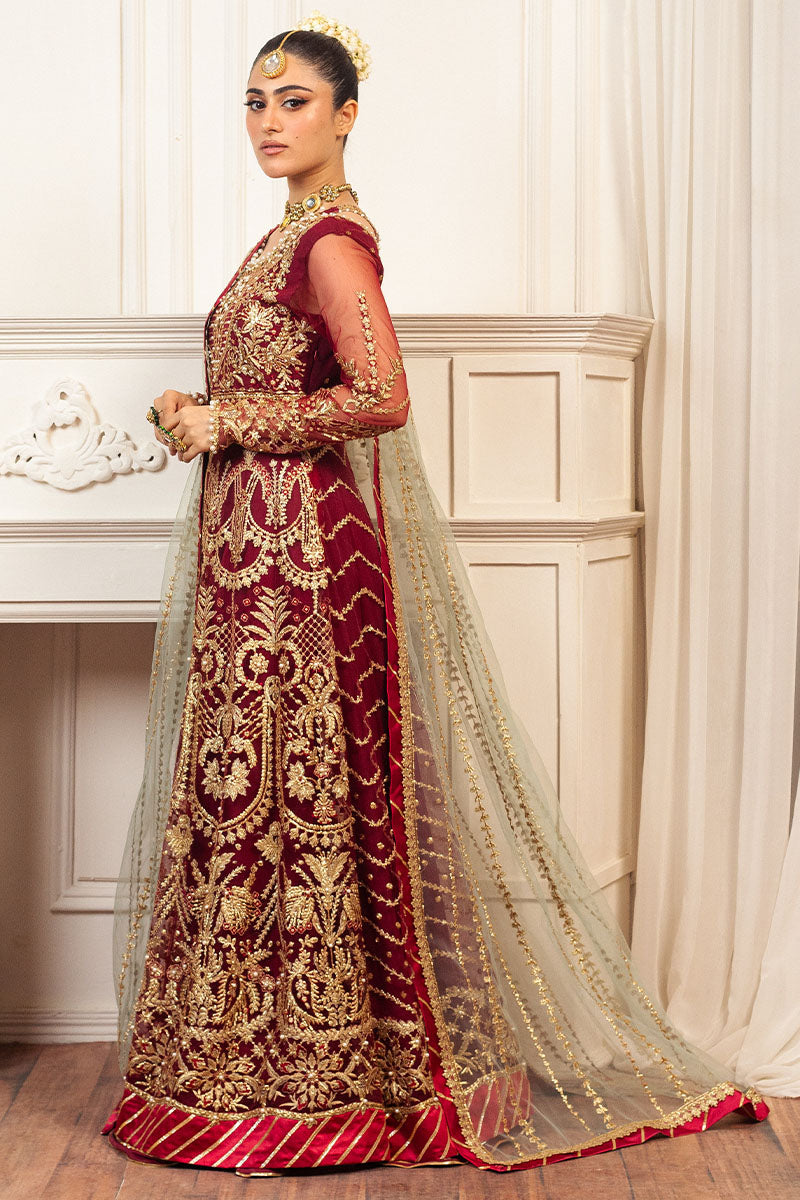 Mushq | Hemline Aura Debut Wedding Formals | SCARLET - Wedding Dress - Maria Faisal