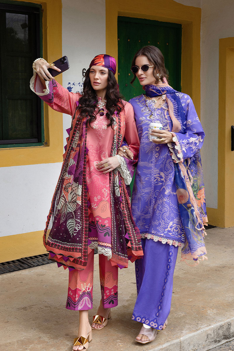 Mushq | Mirasol Printed Cambric | Alma Mia - Ladies Clothes - Maria Faisal