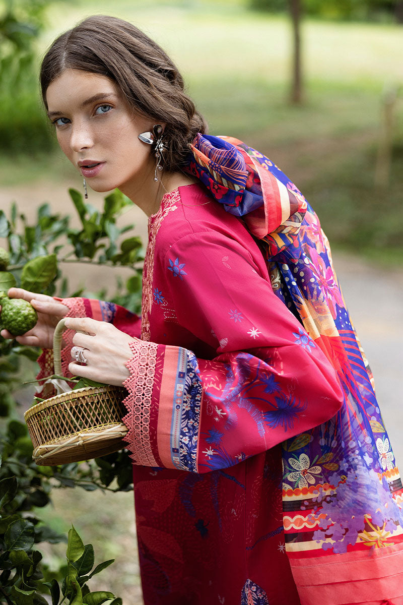 Mushq | Mirasol Printed Cambric | Voz Dulce - - Maria Faisal