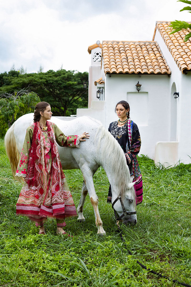 Mushq | Mirasol Printed Cambric | Cielo Sol - Ladies Clothes - Maria Faisal