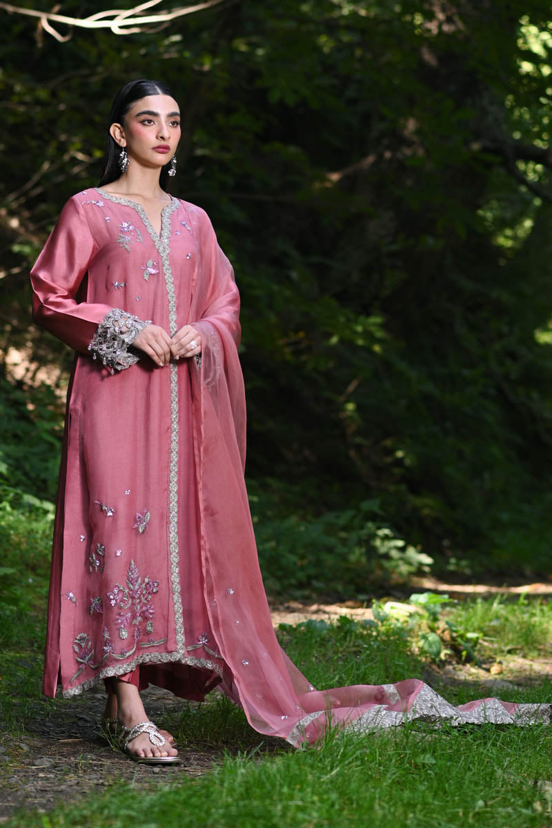 Hue Pret | Farasha Luxury Pret | Zeina - Ladies Clothes - Maria Faisal