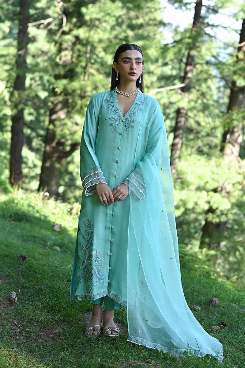 Hue Pret | Farasha Luxury Pret | Noya - Ladies Clothes - Maria Faisal