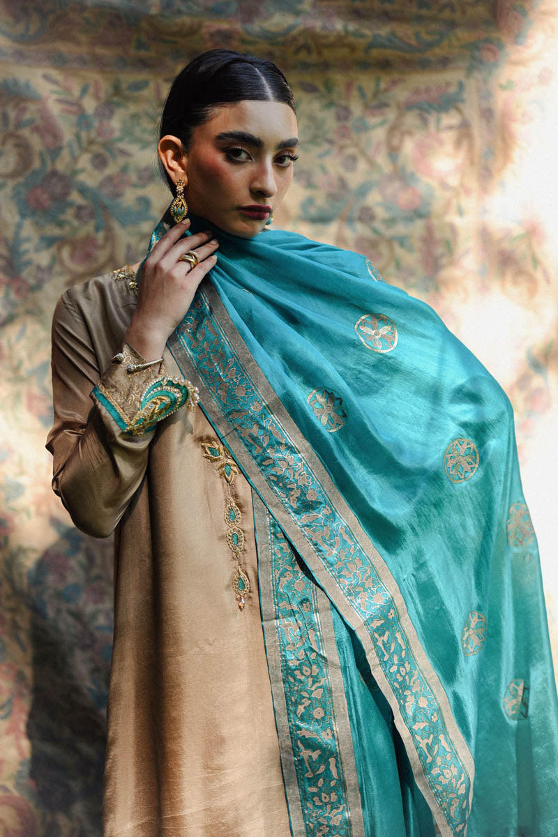 Hue Pret | Farasha Luxury Pret | Azeena - Ladies Clothes - Maria Faisal