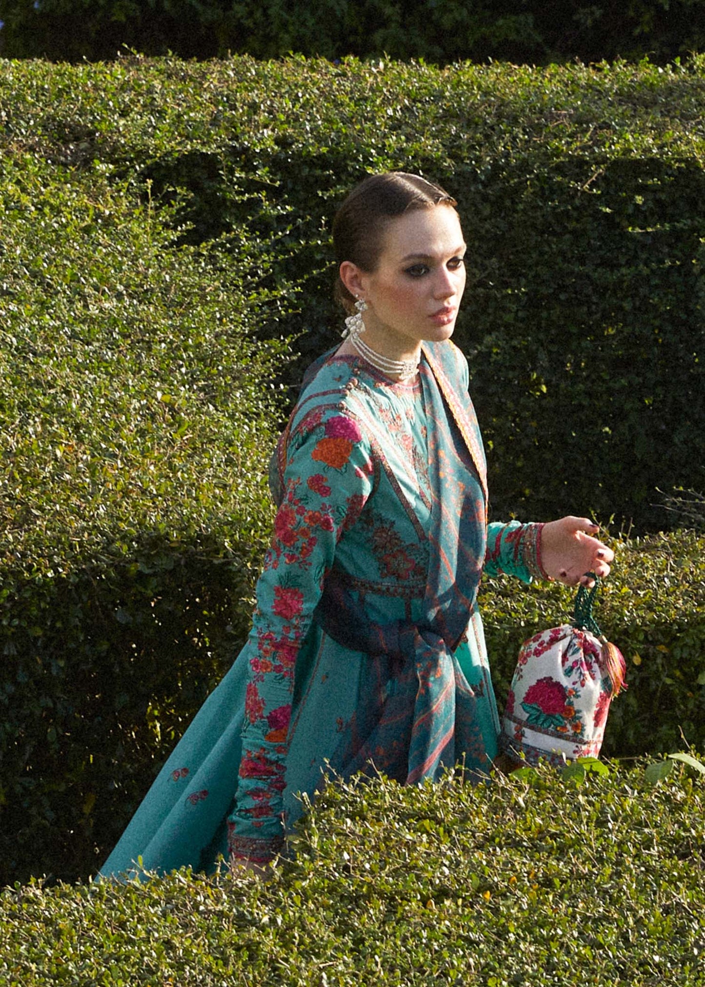 Hussain Rehar | Zaiba-Eid Lawn Collection24 | Jheel - Waniyas