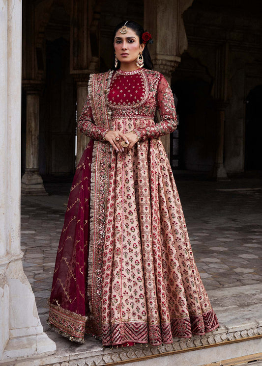 Hussain Rehar | Luxury Festive FW/24 | Alta - Wedding Dress - Maria Faisal