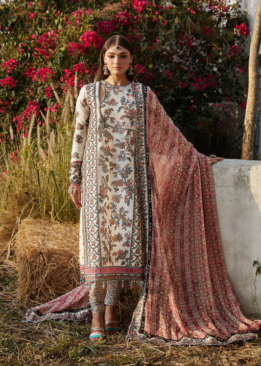 Hussain Rehar | Eid Luxury Lawn SS/24 | Elara - Waniyas