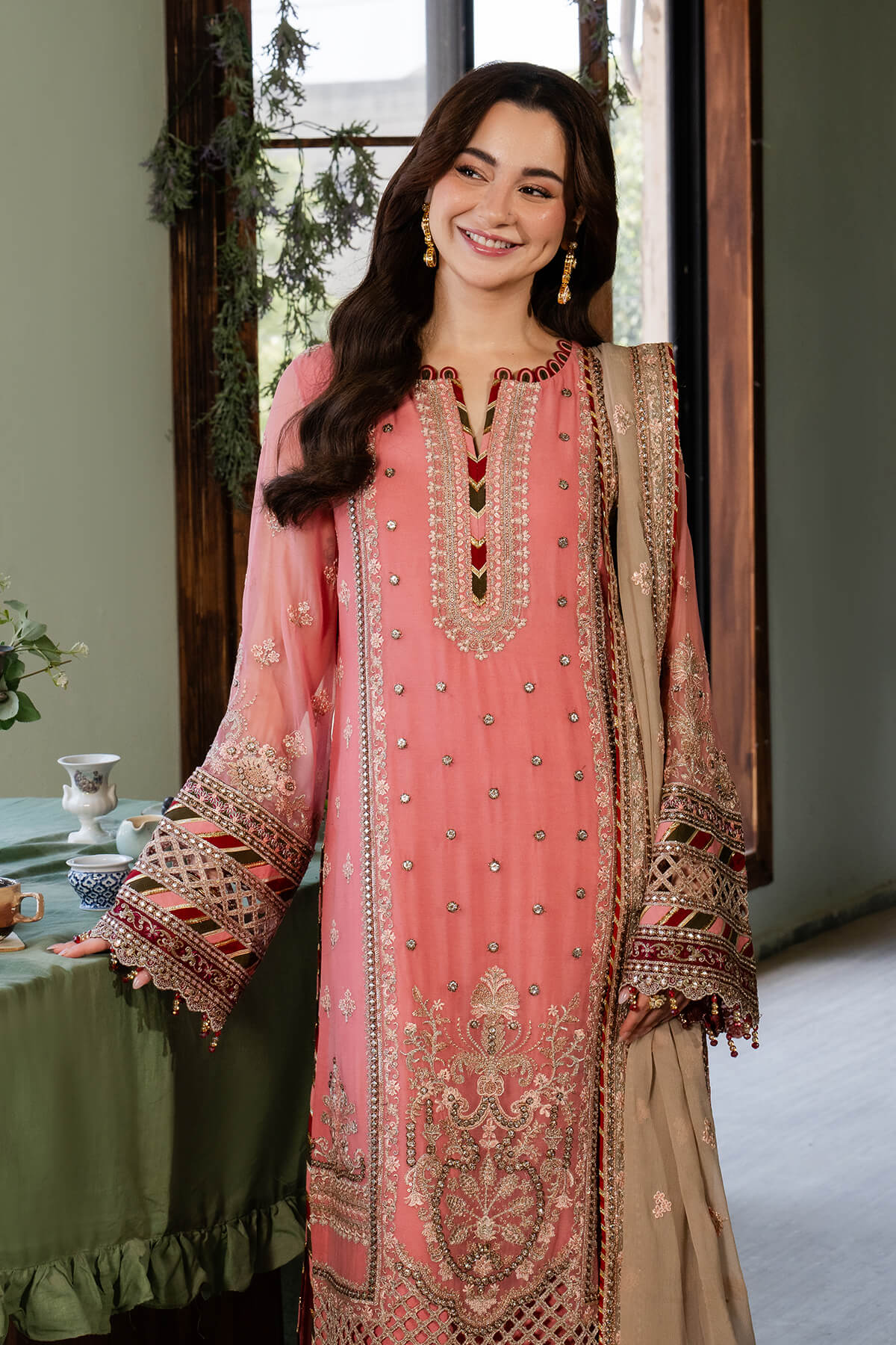 Imrozia Premium | Naina Chiffon | I-189 Aainaa - Ladies Clothes - Maria Faisal