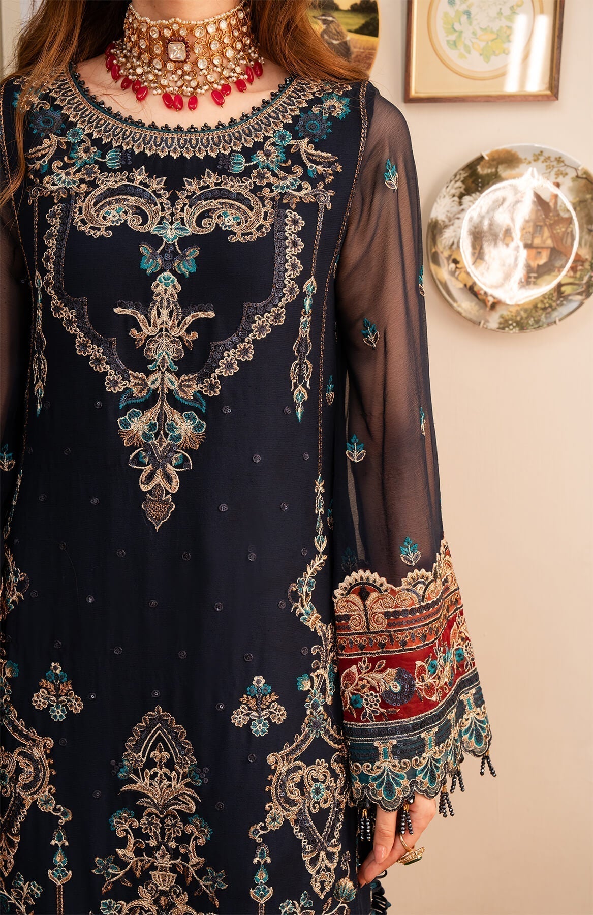 Imrozia Premium | Noor Jahan Formals | I-201 Husn - Ladies Clothes - Maria Faisal