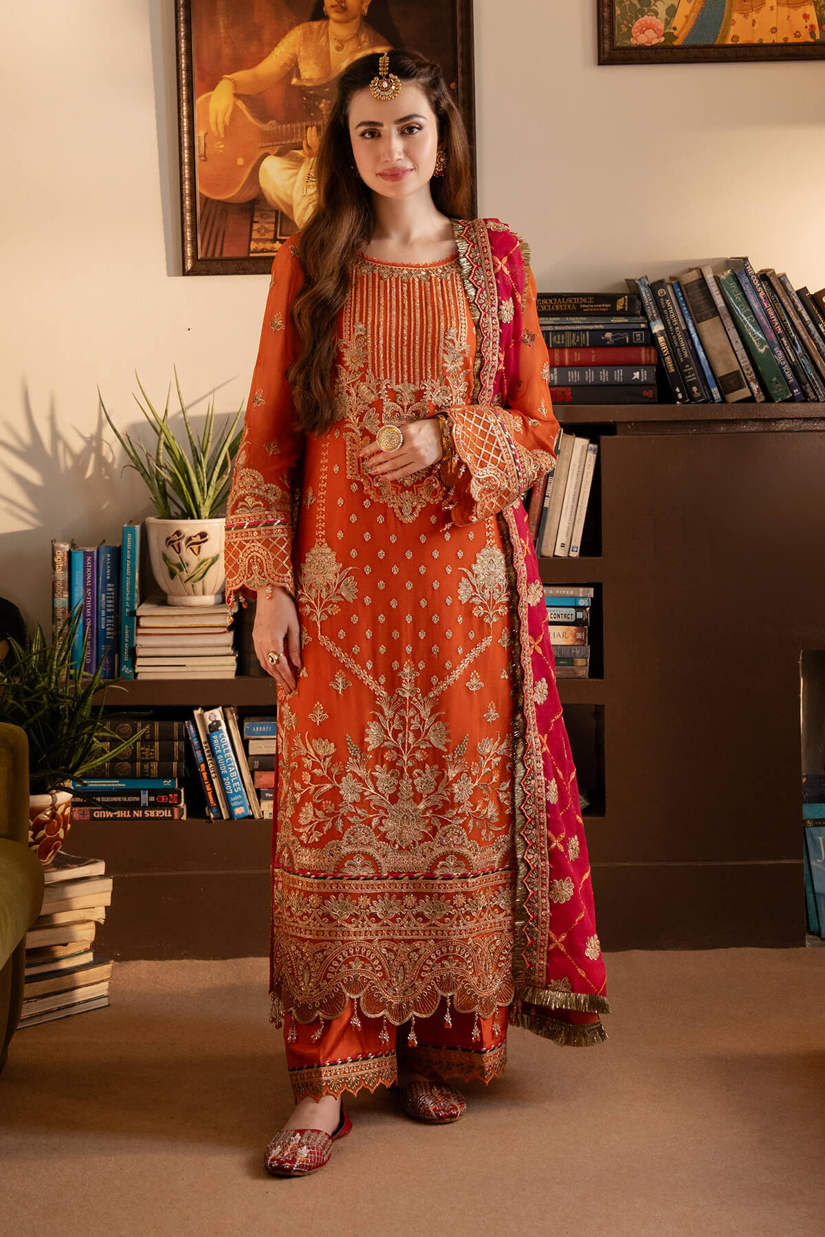 Imrozia Premium | Noor Jahan Formals | I-203 Gul - Ladies Clothes - Maria Faisal