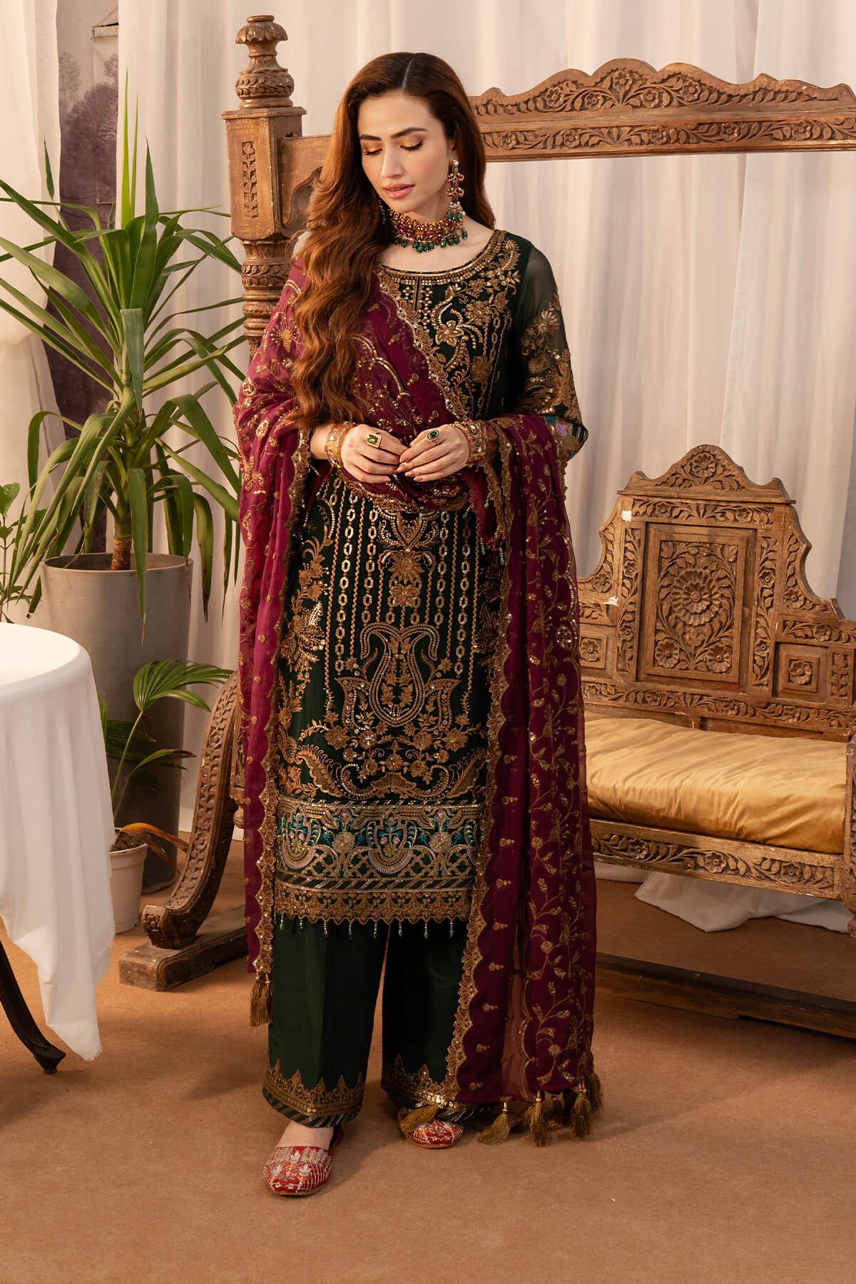 Imrozia Premium | Noor Jahan Formals | I-204 Mehak - Ladies Clothes - Maria Faisal