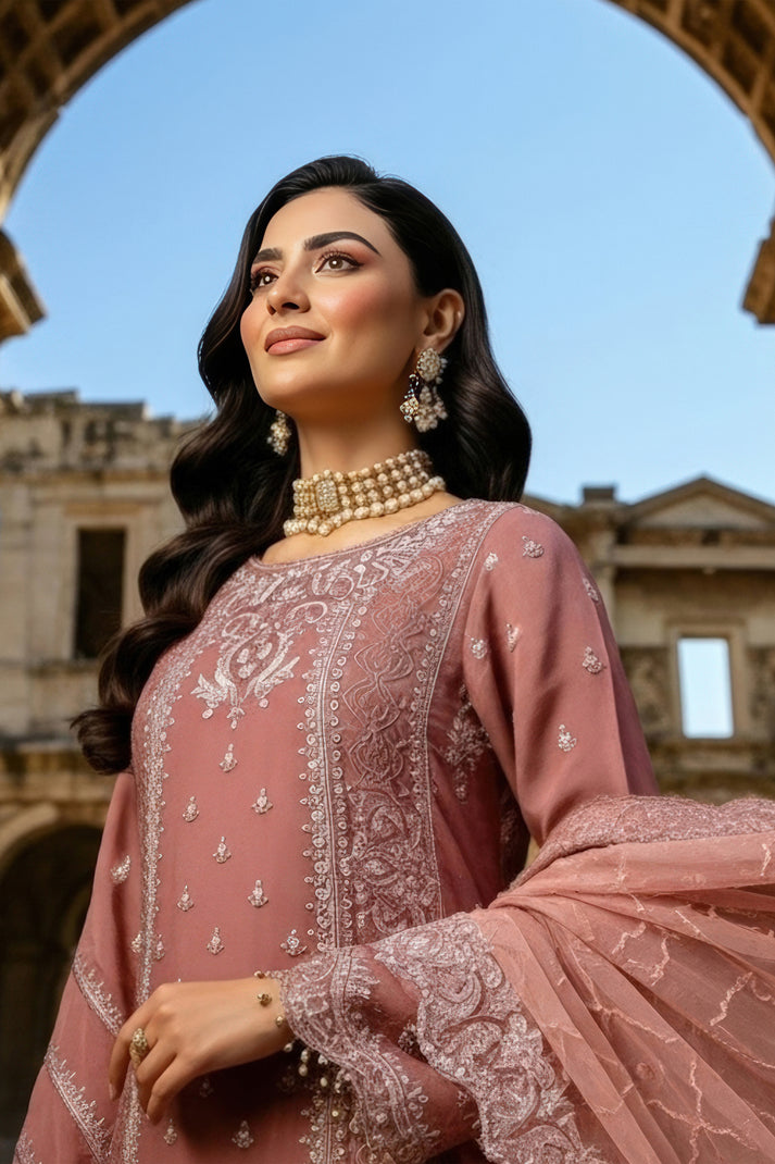 Imrozia Premium | Mehr e Mah | I-247 Aysel - Formal Dress - available at Maria Faisal in UK and USA.