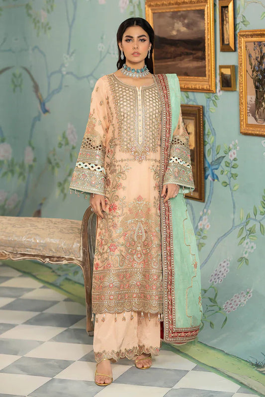Imrozia Premium | Baad e Saba Pret Luxury Eid Collection | I.P-44 Zephyr - Ladies Clothes - Maria Faisal