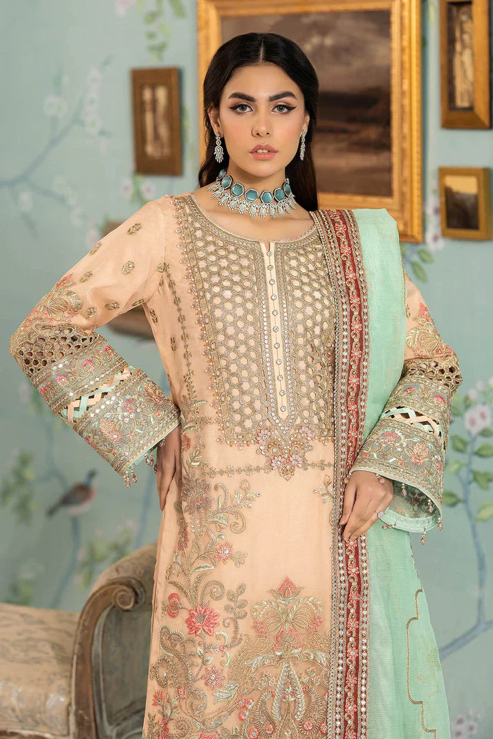 Imrozia Premium | Baad e Saba Pret Luxury Eid Collection | I.P-44 Zephyr - Ladies Clothes - Maria Faisal