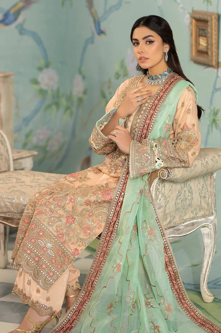 Imrozia Premium | Baad e Saba Pret Luxury Eid Collection | I.P-44 Zephyr - Ladies Clothes - Maria Faisal