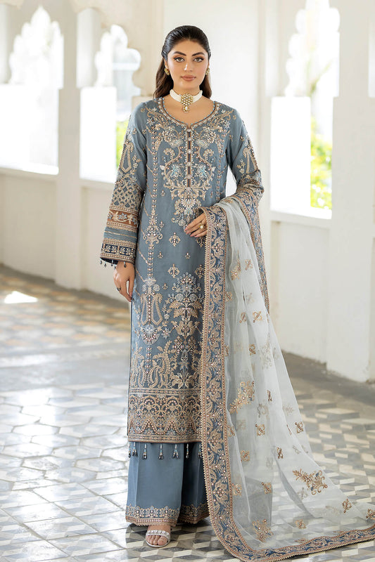 Imrozia Premium | Baad e Saba Formals | IP-57 Khushboo - Designer Dress with Intricate embroidery and embellishments. Shop elegent wedding dress at Maria Faisal.