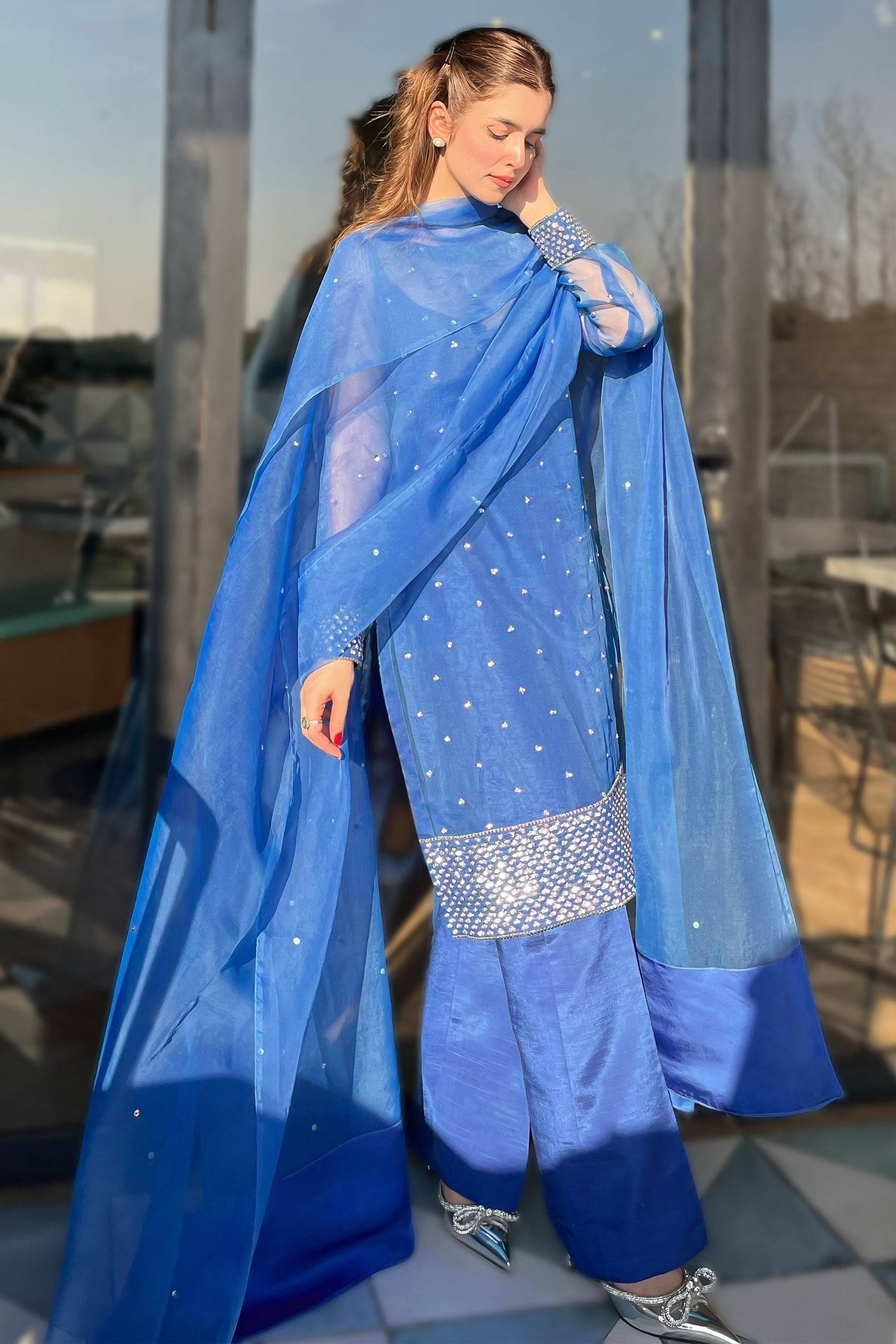 Hana | Signature Series | Azure by Maria Faisal - Registered Vendor of : Hana - type : Ladies Clothes - 100% original wedding dresses