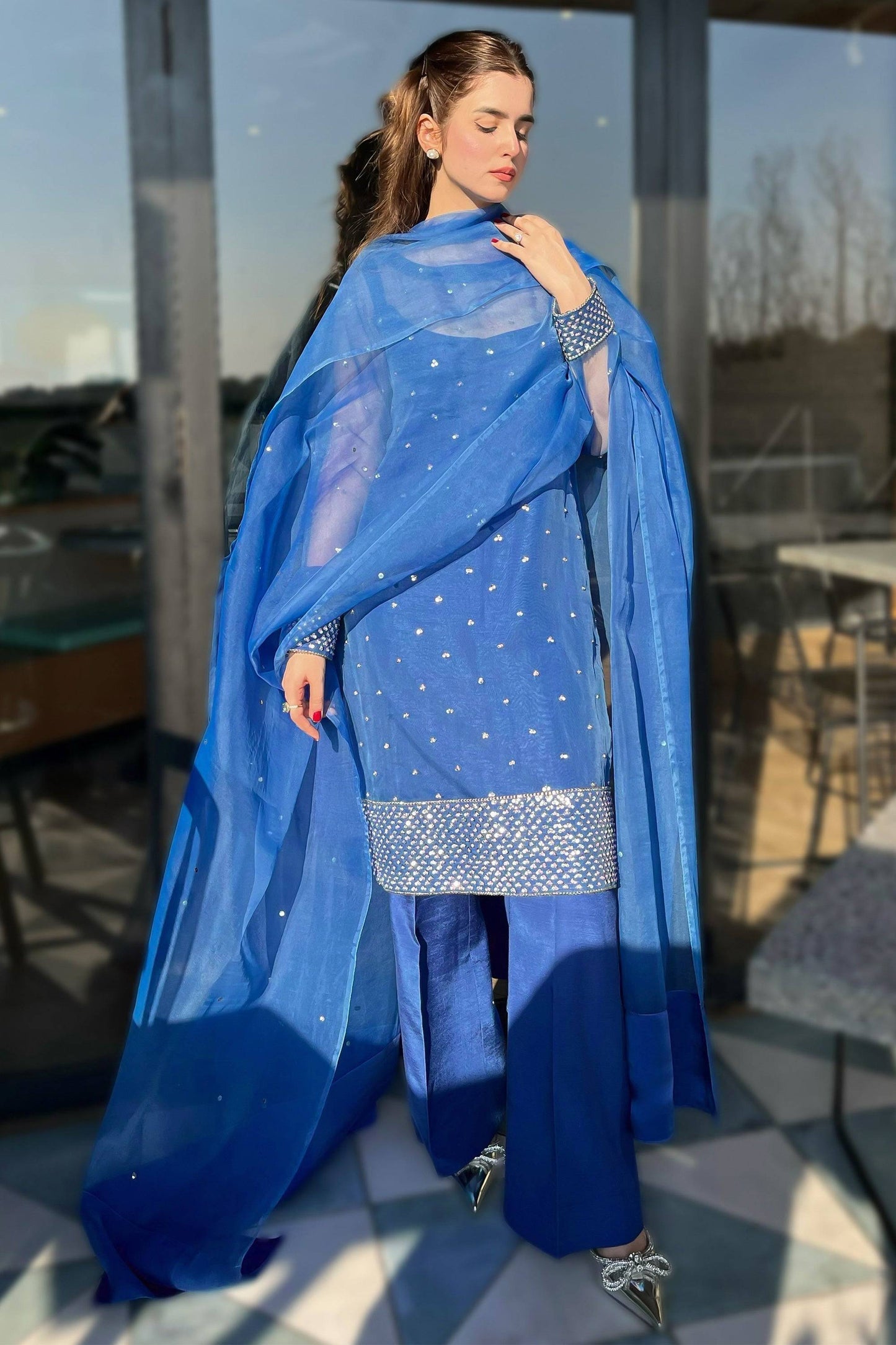 Hana | Signature Series | Azure by Maria Faisal - Registered Vendor of : Hana - type : Ladies Clothes - 100% original wedding dresses