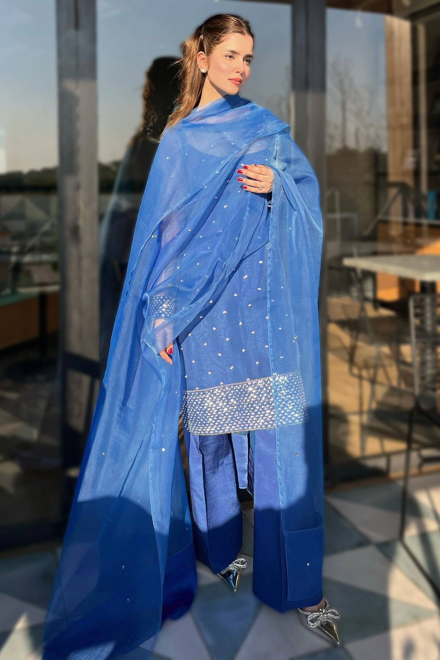 Hana | Signature Series | Azure by Maria Faisal - Registered Vendor of : Hana - type : Ladies Clothes - 100% original wedding dresses