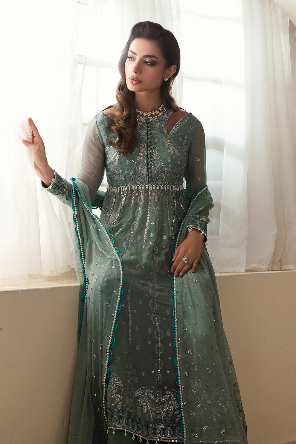 Zarposh | Amirah Collection | Abroo - Wedding Dress - Maria Faisal