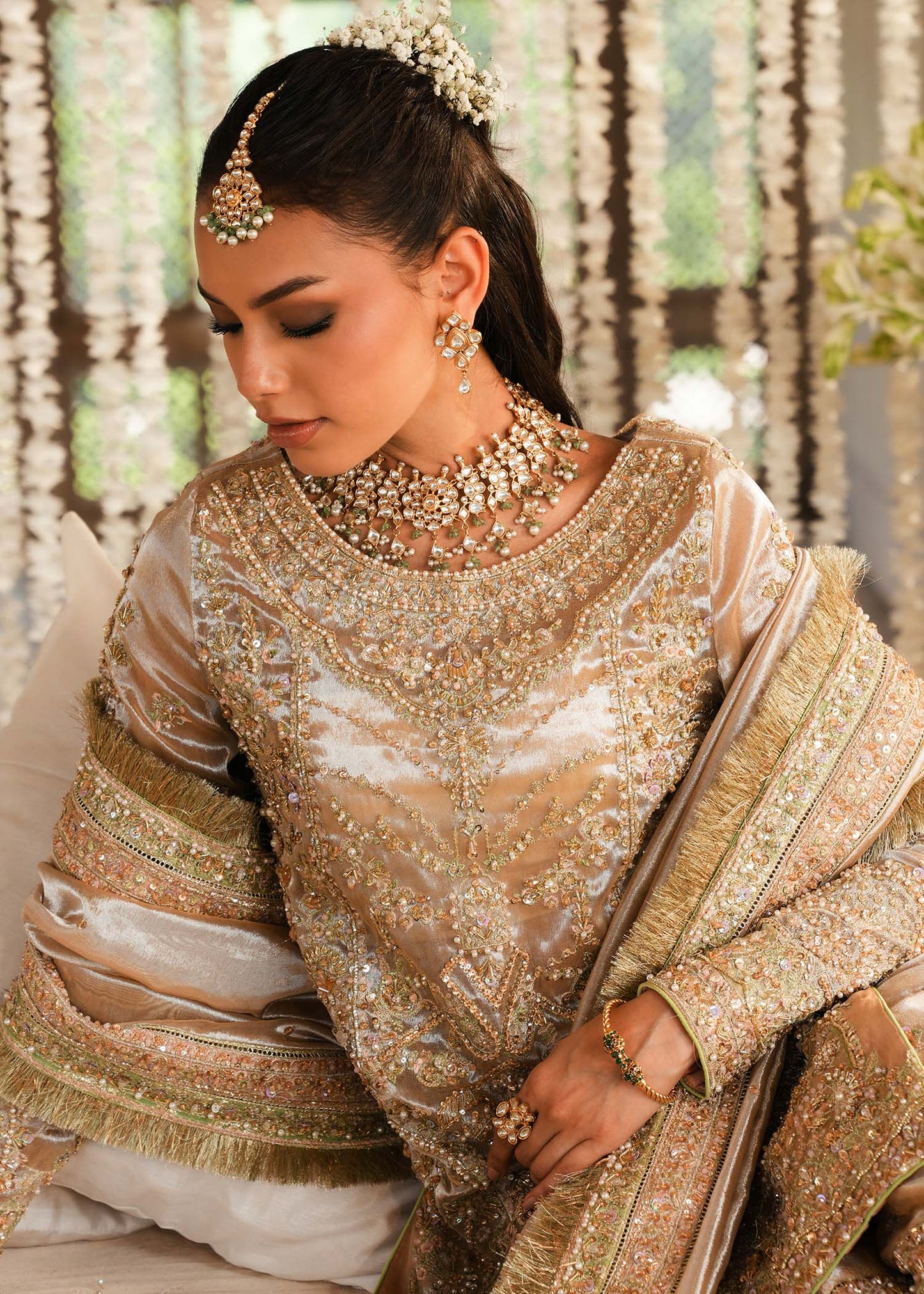 Kanwal Malik | Sajni Wedding Festive | RESHAM - Wedding Dress - available at Maria Faisal in UK and USA.