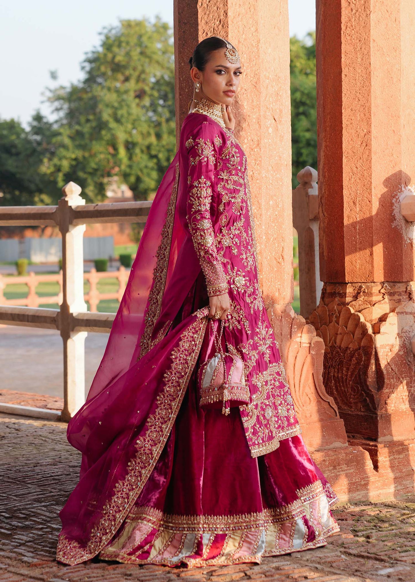 Kanwal Malik | Sajni Wedding Festive | INAZAR - Wedding Dress - available at Maria Faisal in UK and USA.