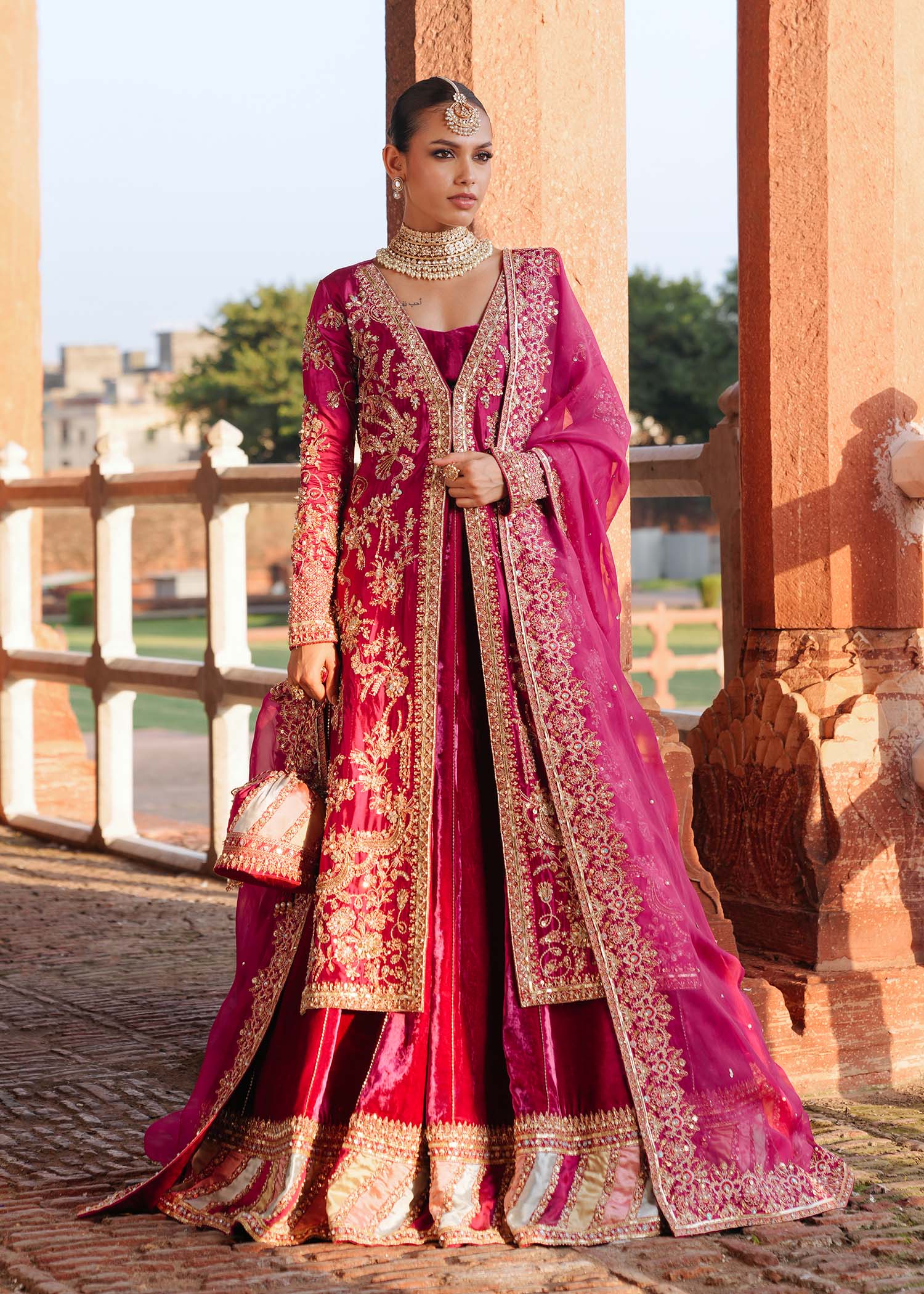 Kanwal Malik | Sajni Wedding Festive | INAZAR - Wedding Dress - available at Maria Faisal in UK and USA.
