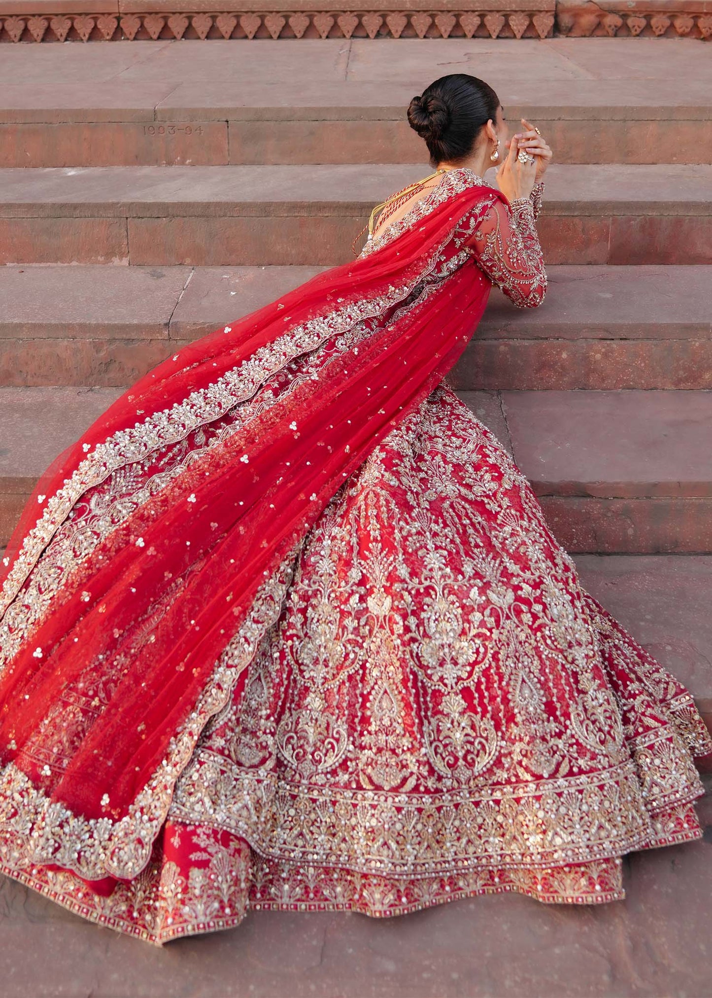 Kanwal Malik | Sajni Wedding Festive | ARMAL - Wedding Dress - available at Maria Faisal in UK and USA.