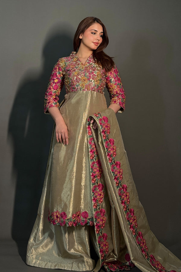 Maryum N Maria | Amani Formals | ZAIRAH - MW40113 - Ladies Clothes - Maria Faisal