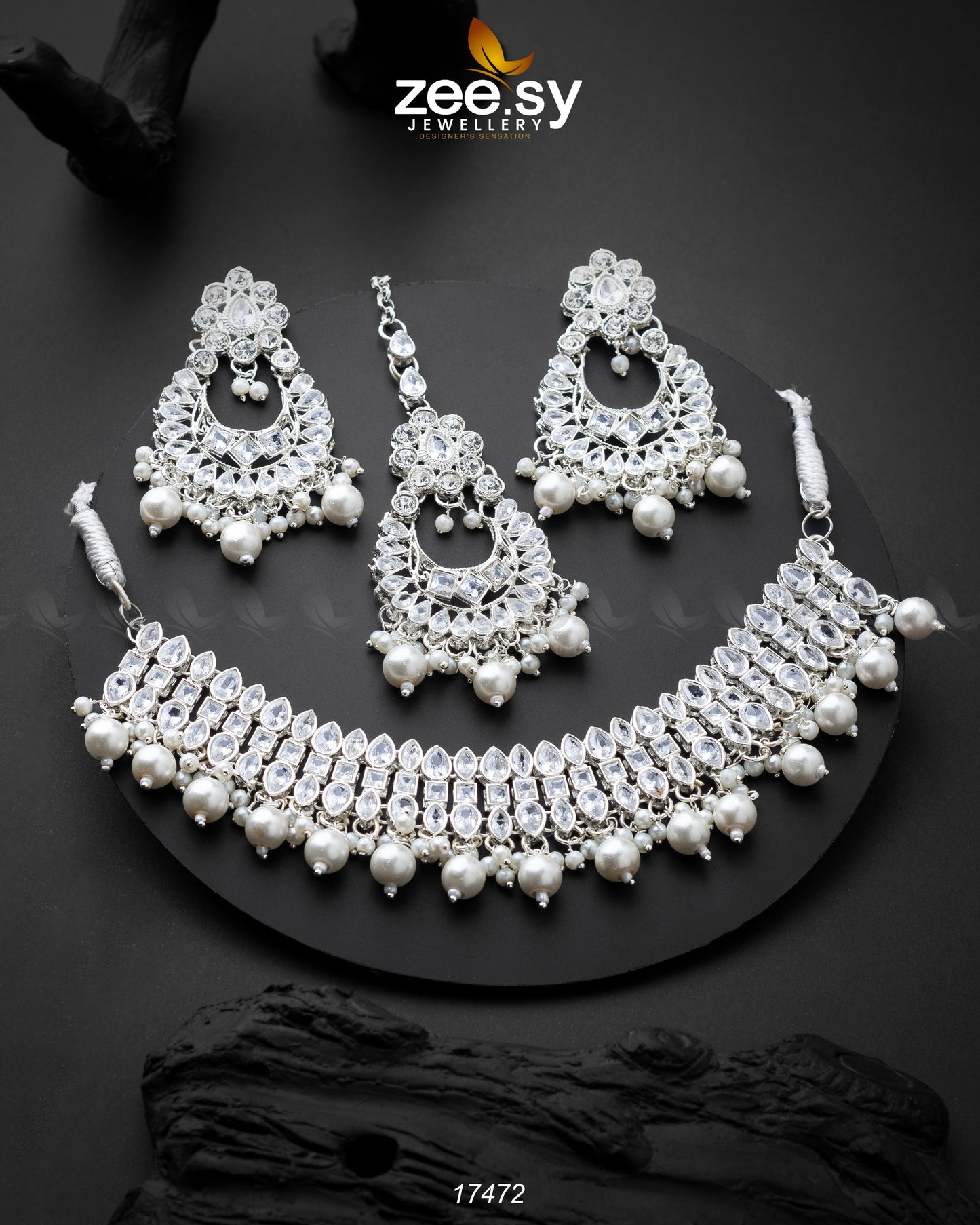 Elisa Silver Necklace - Necklace Sets