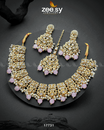 Amaryllis Necklace - Necklace Sets - Maria Faisal