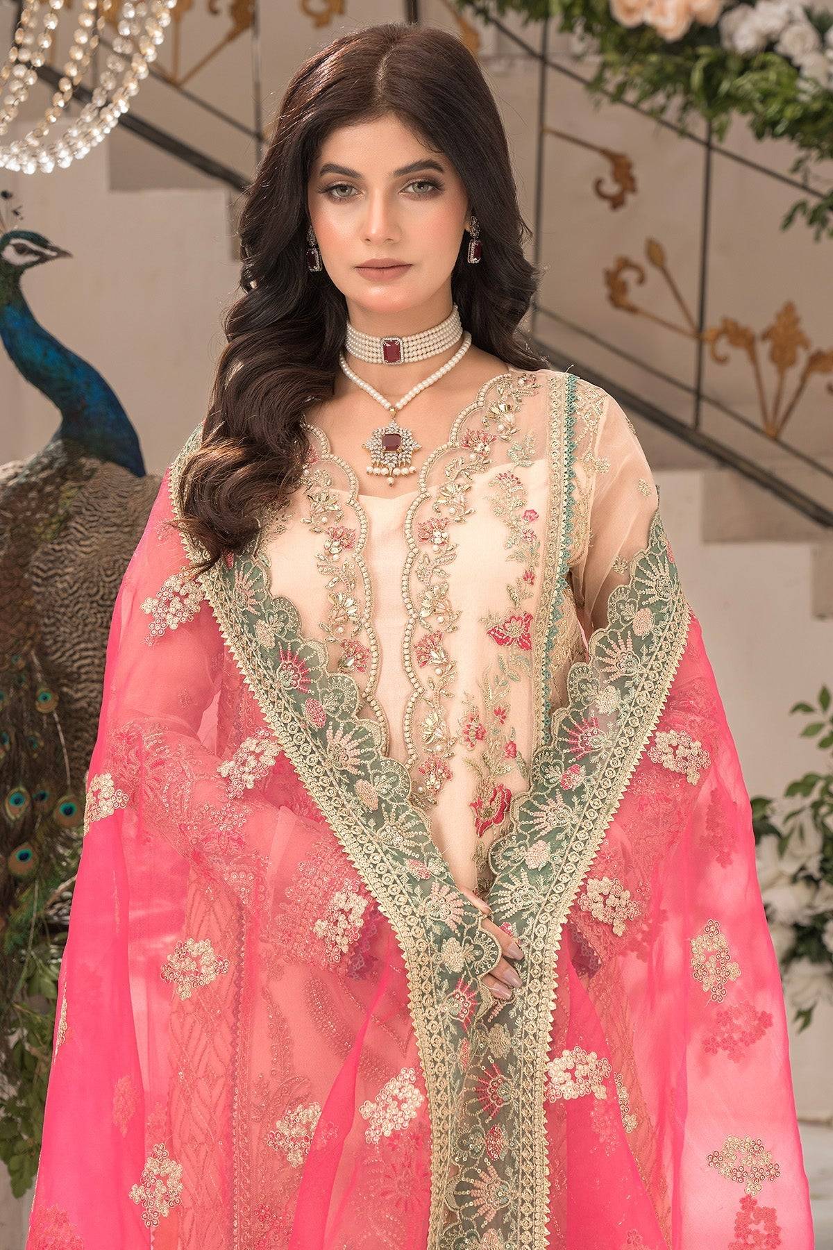 Imrozia Premium | Dilkash Formals | IP-109 Saanvi by Maria Faisal - Registered Vendor of : Imrozia Premium - type : Ladies Clothes - 100% original wedding dresses