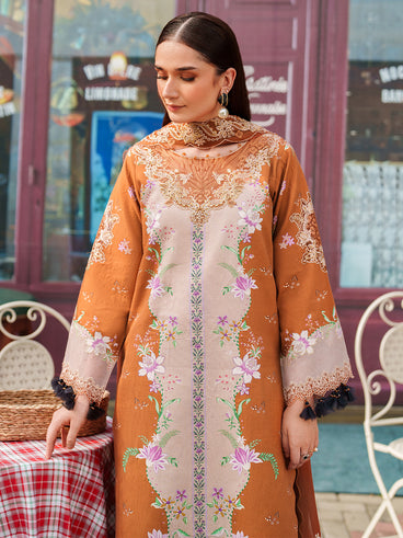 Parishay | Ivy Bloom Winter | IW-12 | 3 PC Winter - Ladies Clothes - Maria Faisal