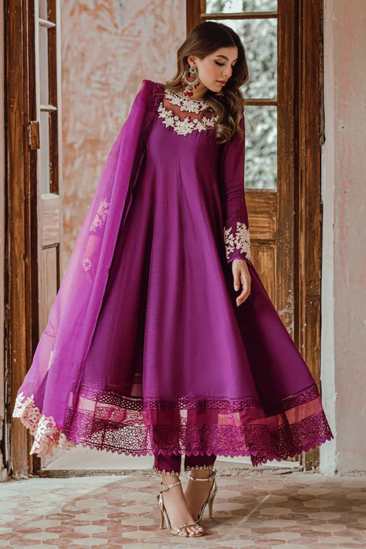Azure | Embroidered Formals | Imperial Plum - Formal