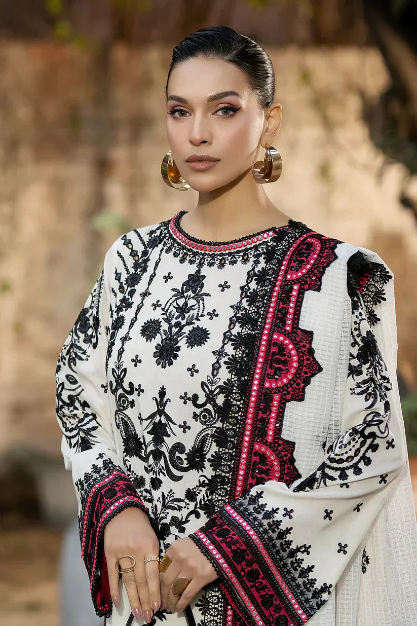 Imrozia Premium | Gulposh Luxury Lawn 24 | S.L 45 Karima - Ladies Clothes - Maria Faisal