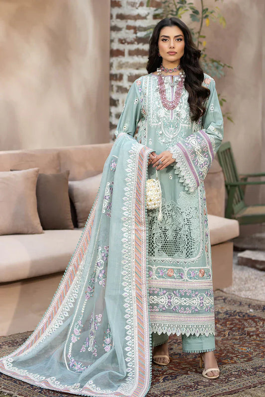 Imrozia Premium | Gulposh Luxury Lawn 24 | S.L 49 Mirha - Ladies Clothes - Maria Faisal