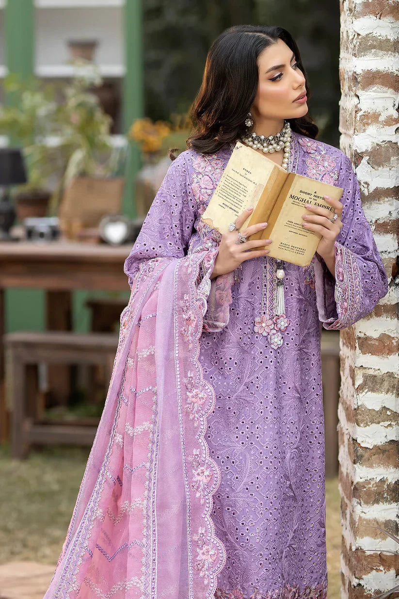 Imrozia Premium | Gulposh Luxury Lawn 24 | S.L 50 Gul - Ladies Clothes - Maria Faisal