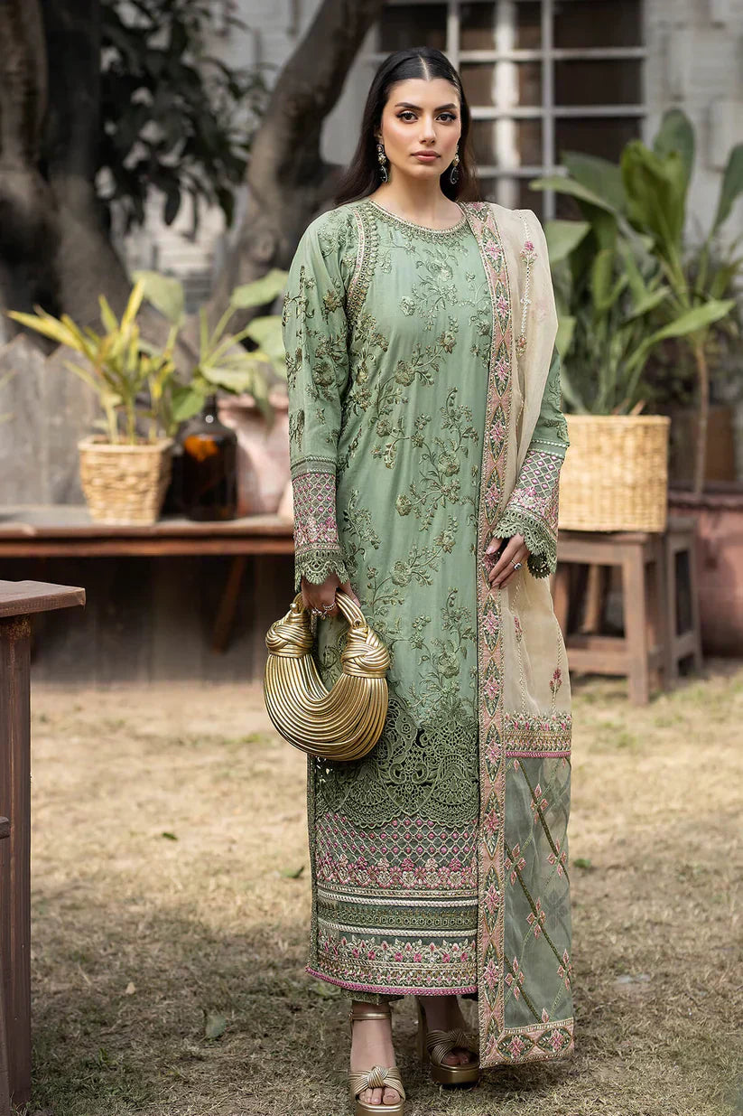 Imrozia Premium | Gulposh Luxury Lawn 24 | S.L 51 Amaani - Ladies Clothes - Maria Faisal