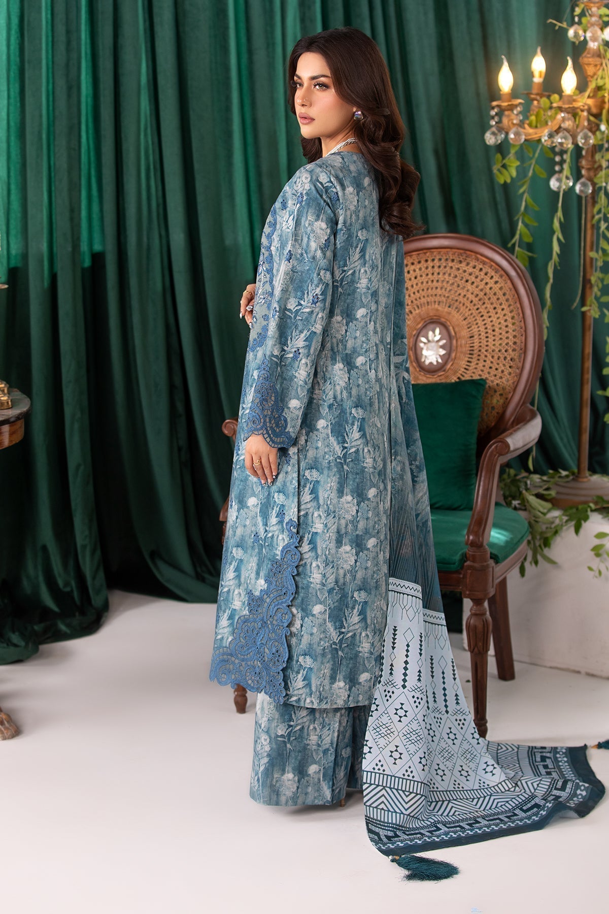 Imrozia Premium | Masakali Winter Pret | I.P-82 Hala - Designer Dress with Intricate embroidery and embellishments. Shop elegent wedding dress at Maria Faisal.