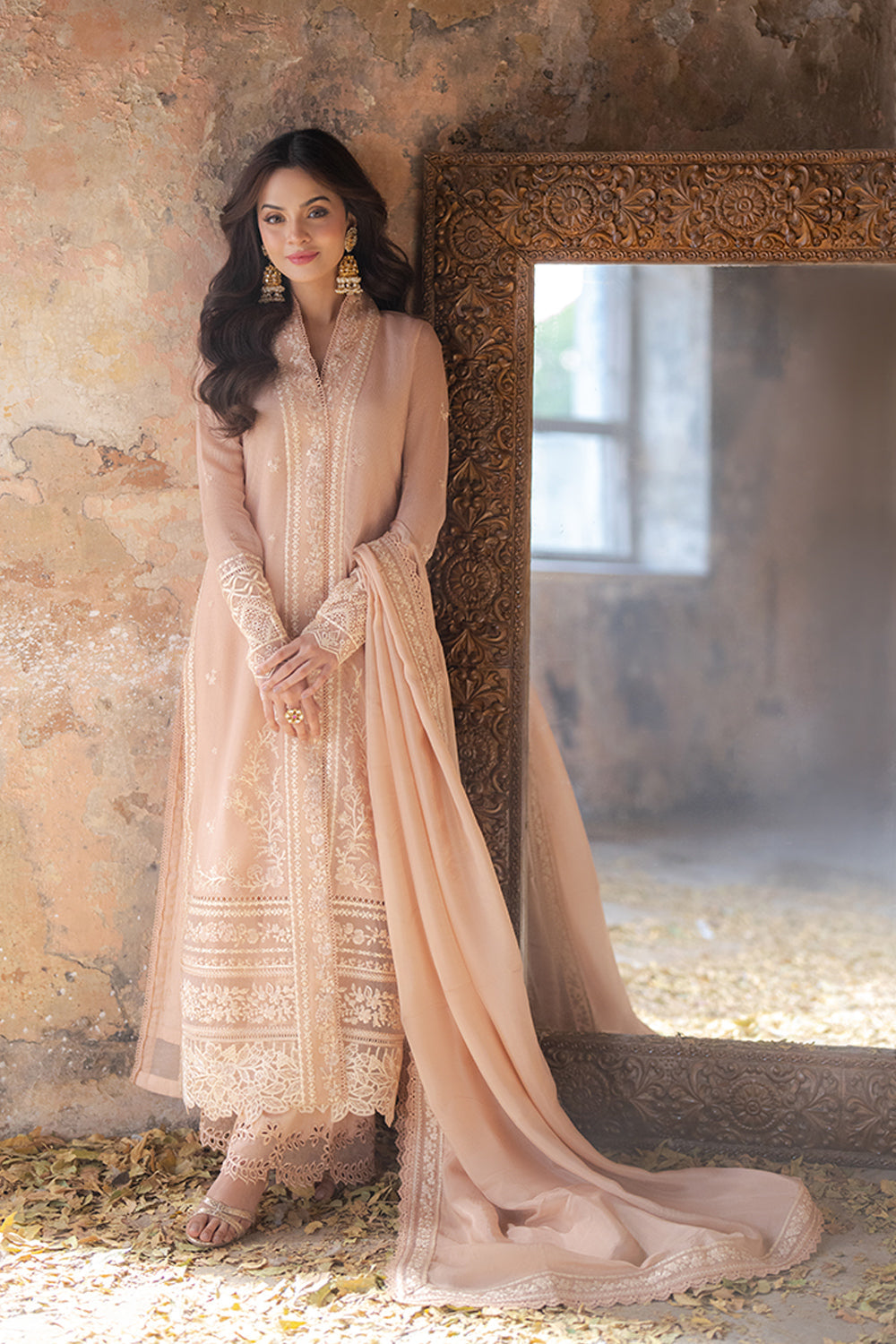 Azure | Ensembles | Ivory Whisper - Ladies Clothes - Maria Faisal